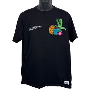 Wedding Cake Sweet Treats Wake Bake & Cake Black Streetwear Tee Size L